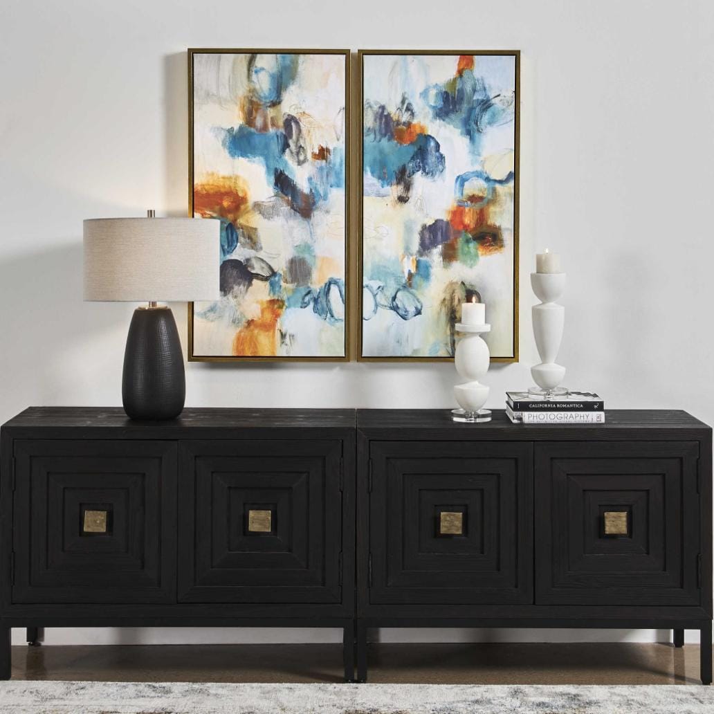 Uttermost Accessories Casual Moments Framed Abstract Art | Set of 2 House of Isabella UK