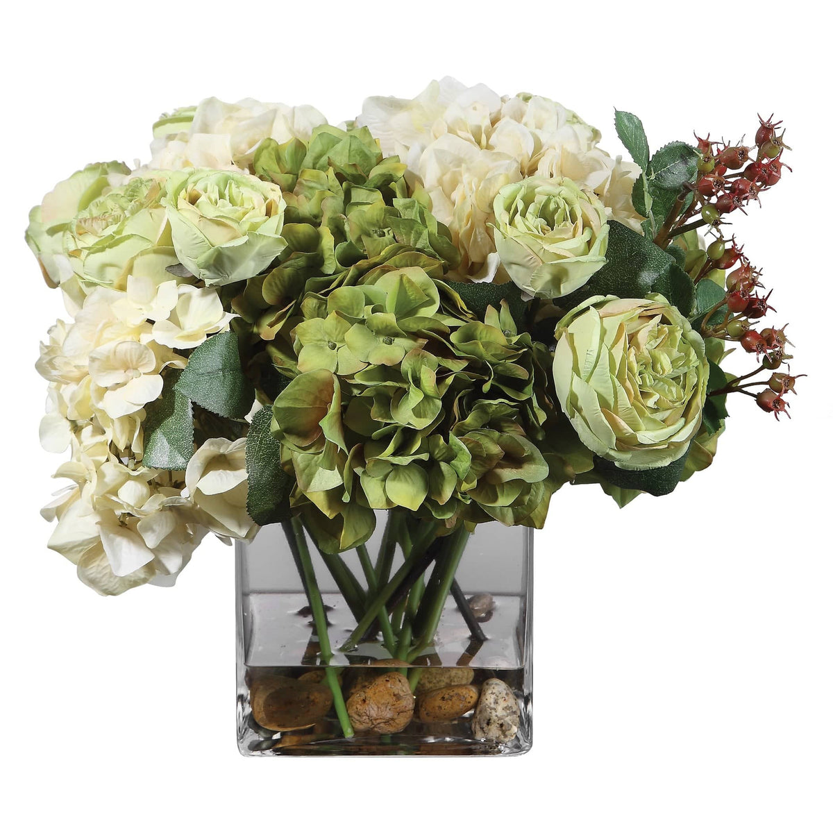 Uttermost Accessories Cecily Hydrangea Bouquet House of Isabella UK