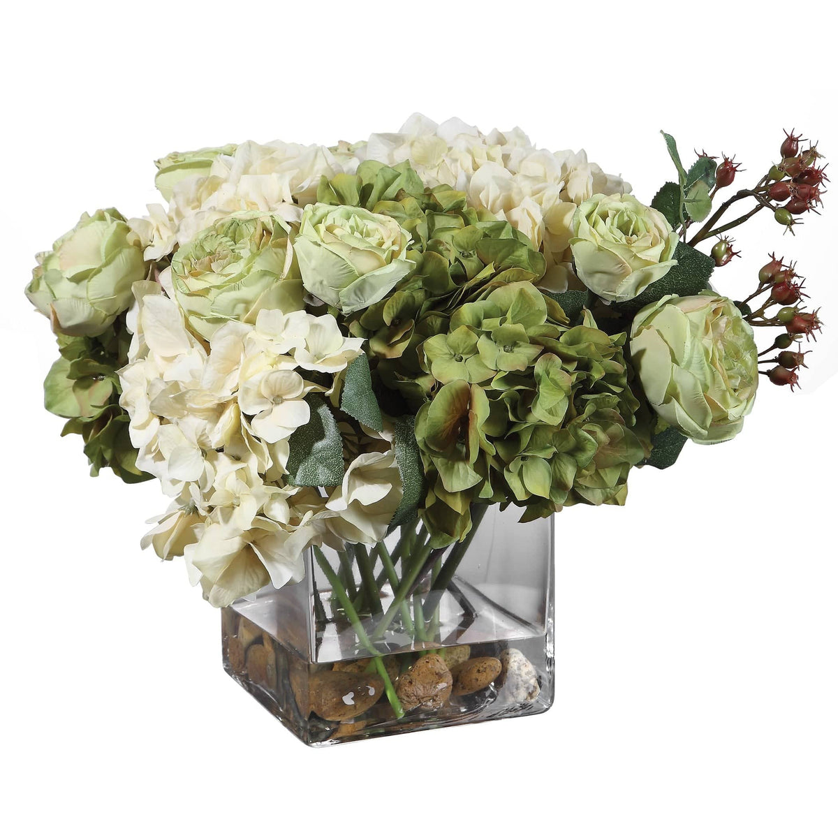 Uttermost Accessories Cecily Hydrangea Bouquet House of Isabella UK