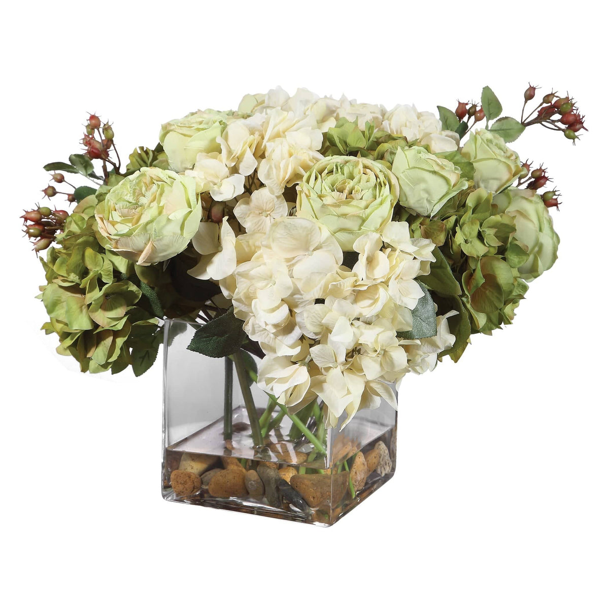 Uttermost Accessories Cecily Hydrangea Bouquet House of Isabella UK
