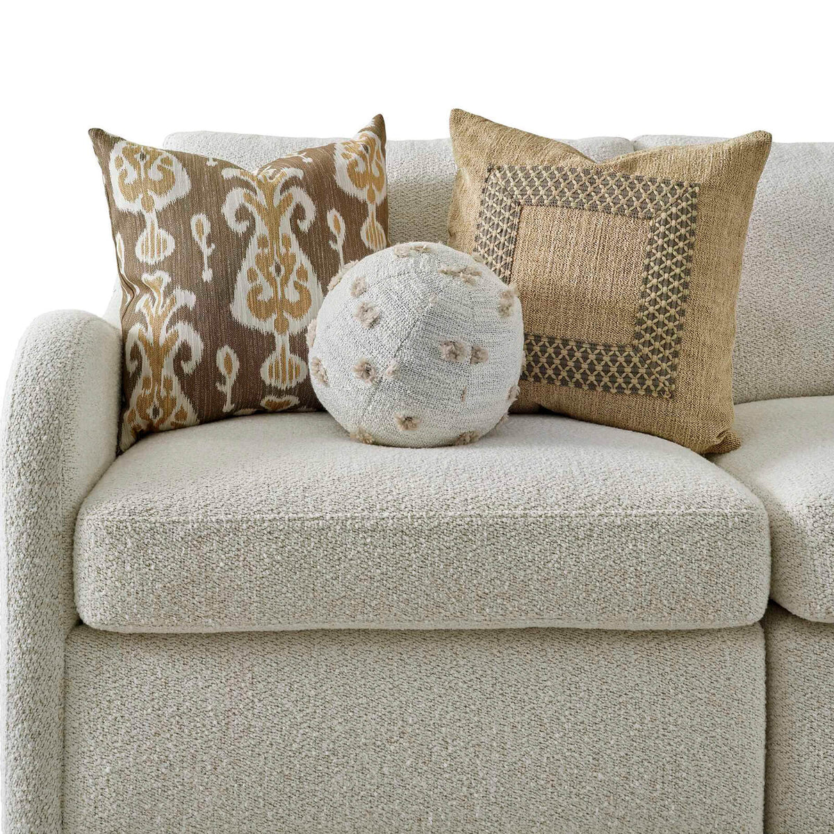 Uttermost Accessories Chainstitch Pillow House of Isabella UK