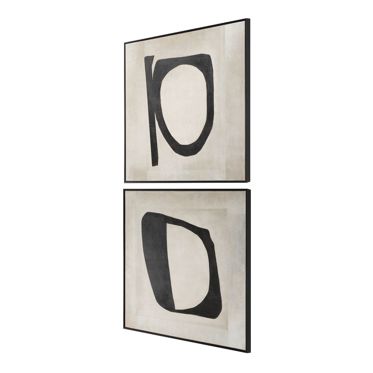 Uttermost Accessories Characters Abstract Art Set of 2 House of Isabella UK