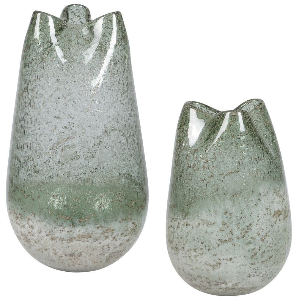 Uttermost Accessories Chianti Seeded Glass Vases - Set of 2 House of Isabella UK