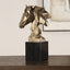 Uttermost Accessories Chiseled Horse Bust Sculpture House of Isabella UK