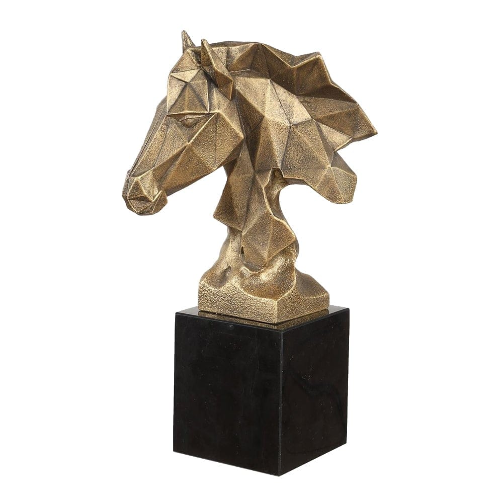 Uttermost Accessories Chiseled Horse Bust Sculpture House of Isabella UK