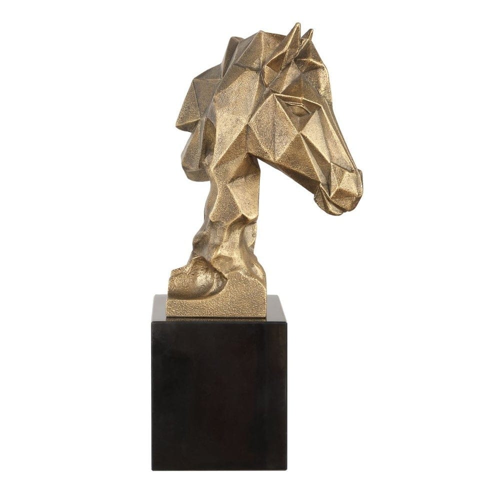 Uttermost Accessories Chiseled Horse Bust Sculpture House of Isabella UK