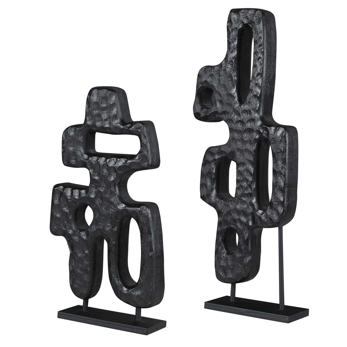 Uttermost Accessories Chiseled Silhouette Sculpture - Small House of Isabella UK