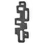 Uttermost Accessories Chiseled Silhouette Wall Sculpture - Large House of Isabella UK