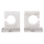 Uttermost Accessories Clarin White & Gray Bookends, S/2 House of Isabella UK