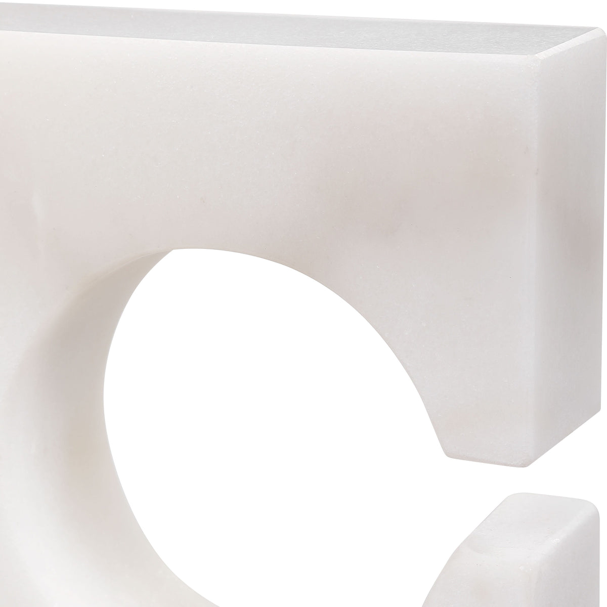 Uttermost Accessories Clarin White & Gray Bookends, S/2 House of Isabella UK
