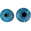 Uttermost Accessories Coastal Cascade Indoor-Outdoor Blue Vases, Set of 2 House of Isabella UK