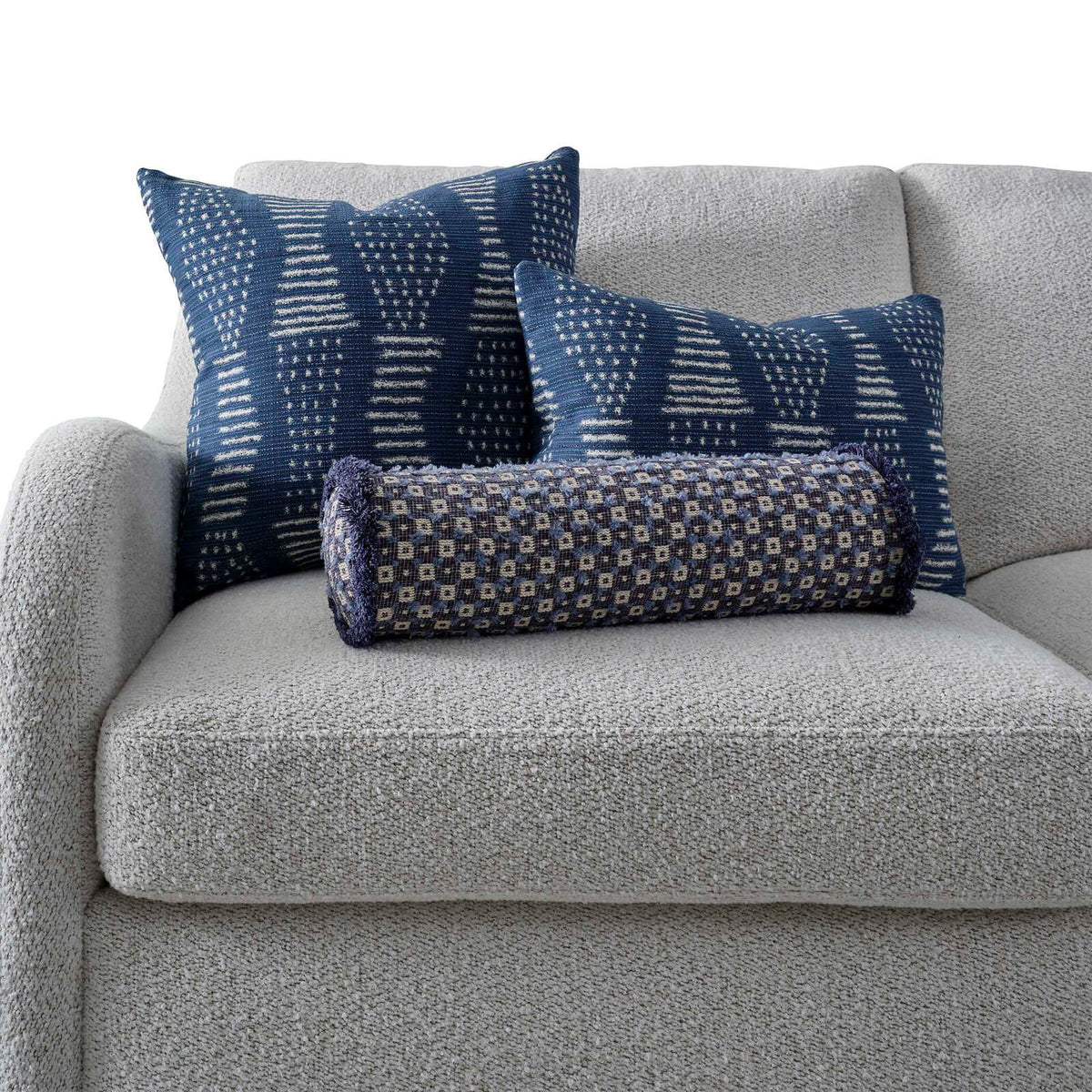 Uttermost Accessories Code Blue Pillow - Large House of Isabella UK