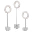 Uttermost Accessories Coin Toss Marble Rings, S/3 House of Isabella UK