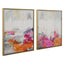 Uttermost Accessories Color Theory Framed Abstract Art Set/2 House of Isabella UK
