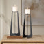 Uttermost Accessories Columnar Candleholders in Black - Set of 2 House of Isabella UK