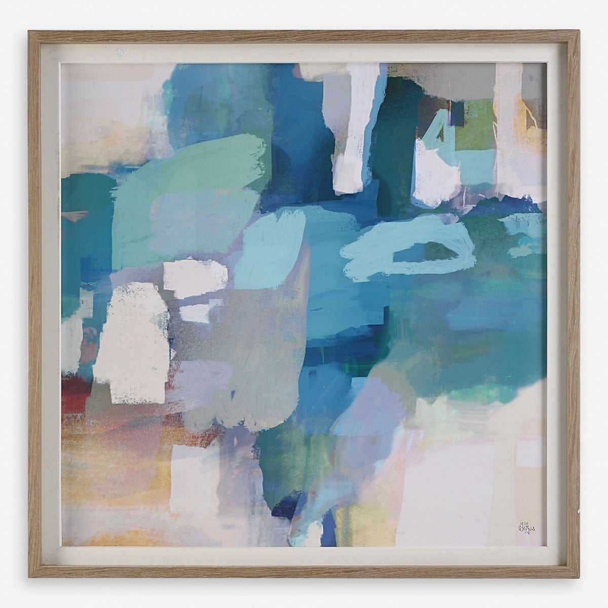 Uttermost Accessories Continue On Abstract Framed Print House of Isabella UK