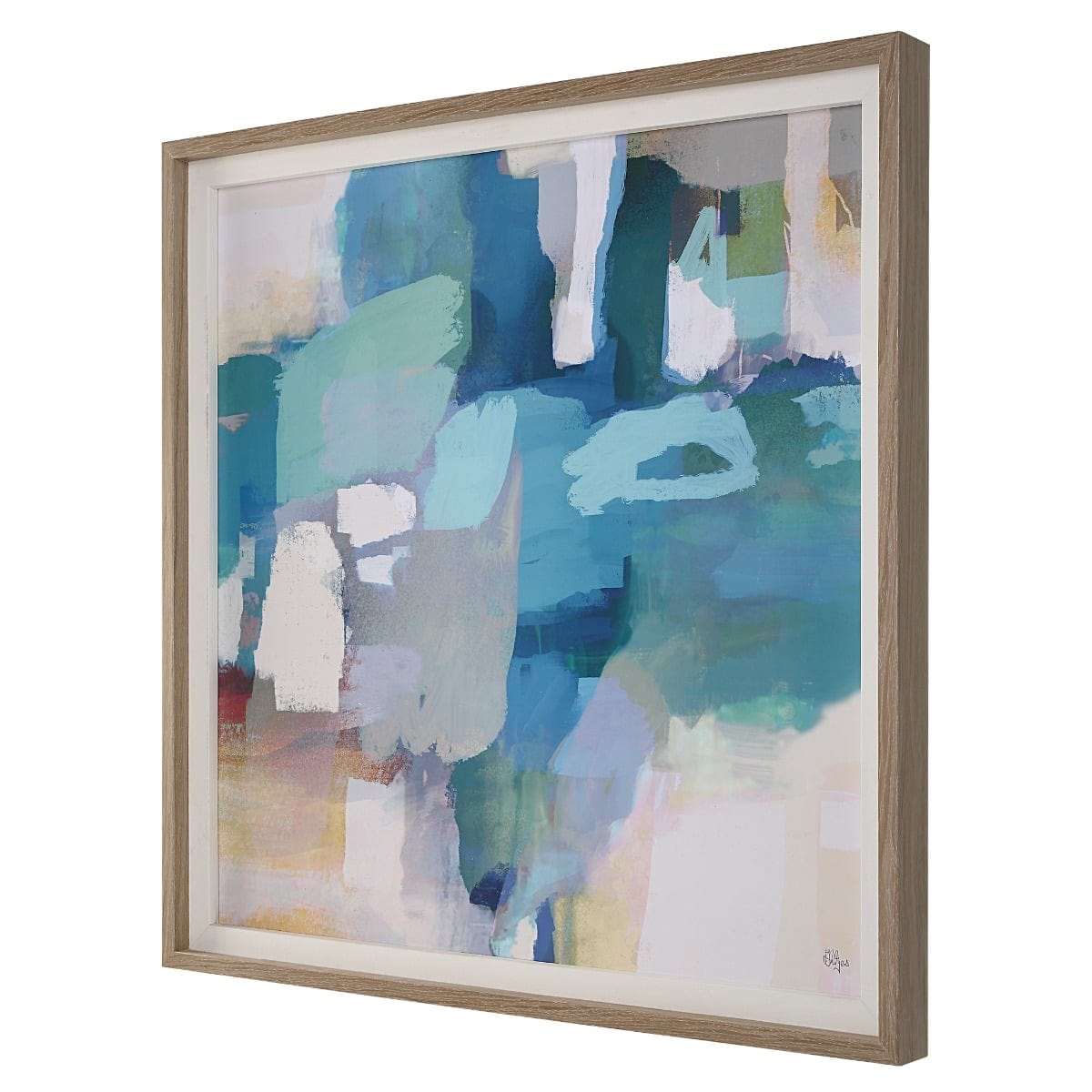 Uttermost Accessories Continue On Abstract Framed Print House of Isabella UK