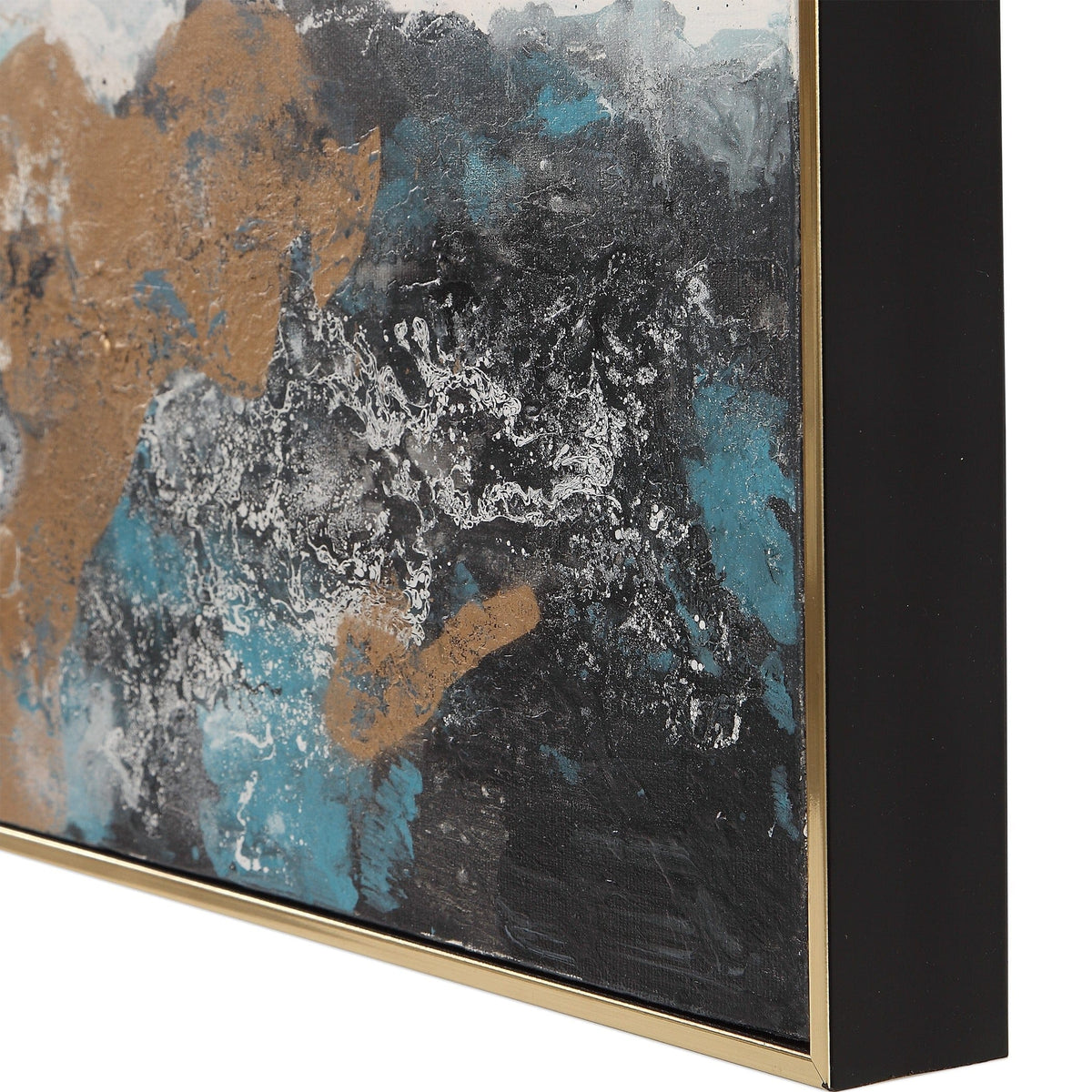 Uttermost Accessories Crashing Waves Abstract Art, S/3 House of Isabella UK