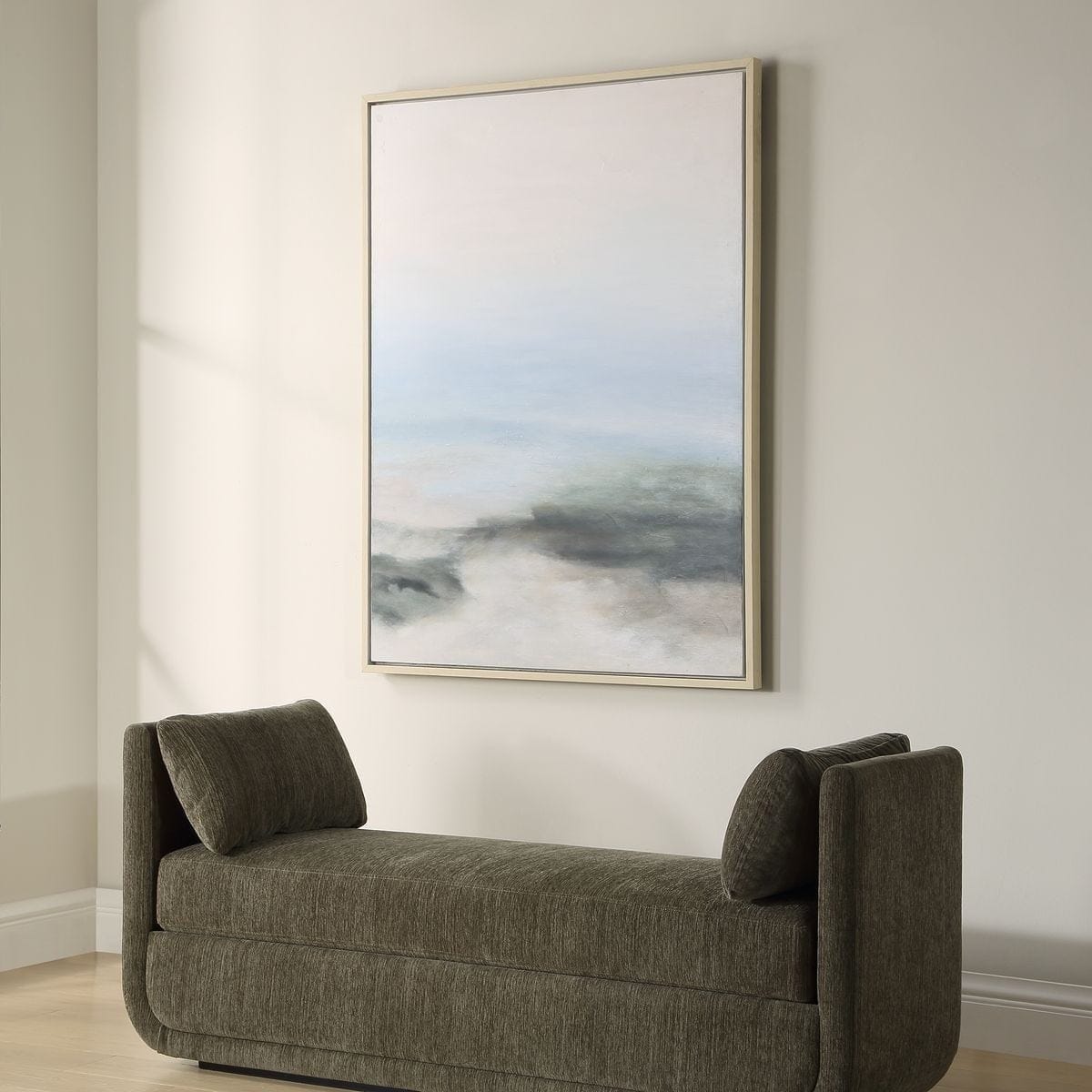 Uttermost Accessories Crossing Paths Coastal Landscape Painting House of Isabella UK
