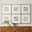 Uttermost Accessories Cumulation Framed Canvases Set of 6 House of Isabella UK