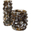Uttermost Accessories Cuoco Glazed Brown Vases - Set of 2 House of Isabella UK