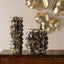 Uttermost Accessories Cuoco Glazed Brown Vases - Set of 2 House of Isabella UK