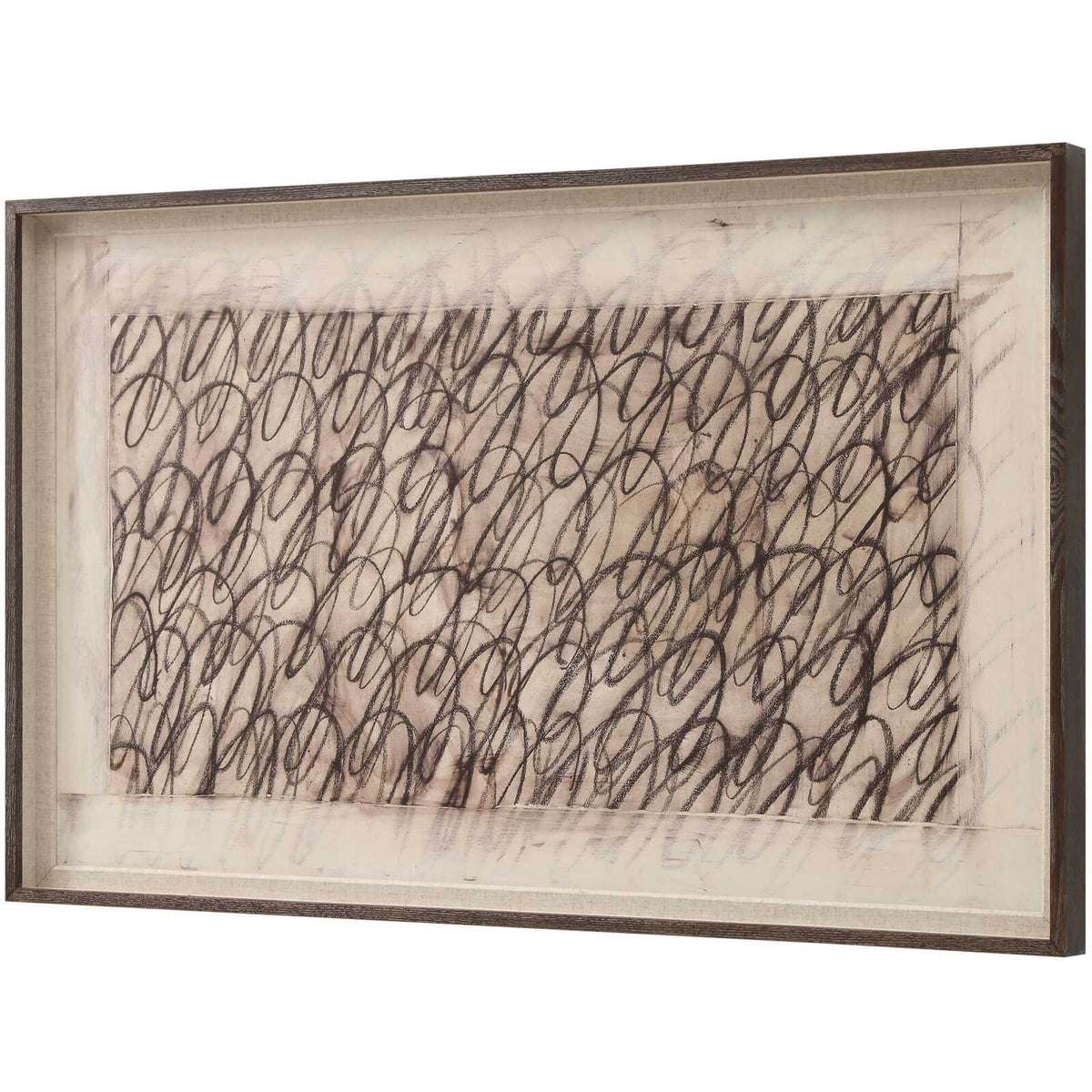 Uttermost Accessories Cursive Framed Canvas House of Isabella UK