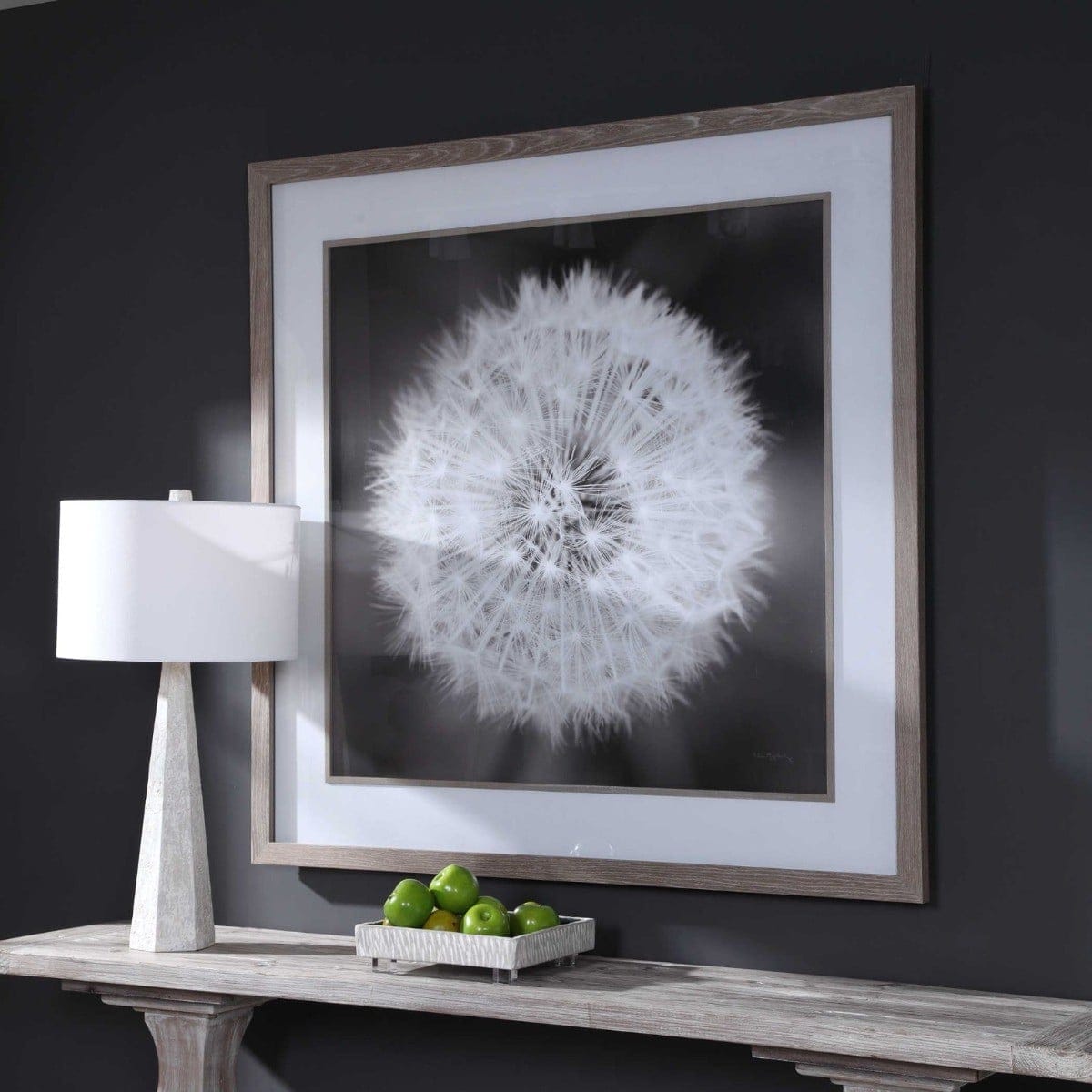Uttermost Accessories Dandelion Seedhead Framed Print House of Isabella UK