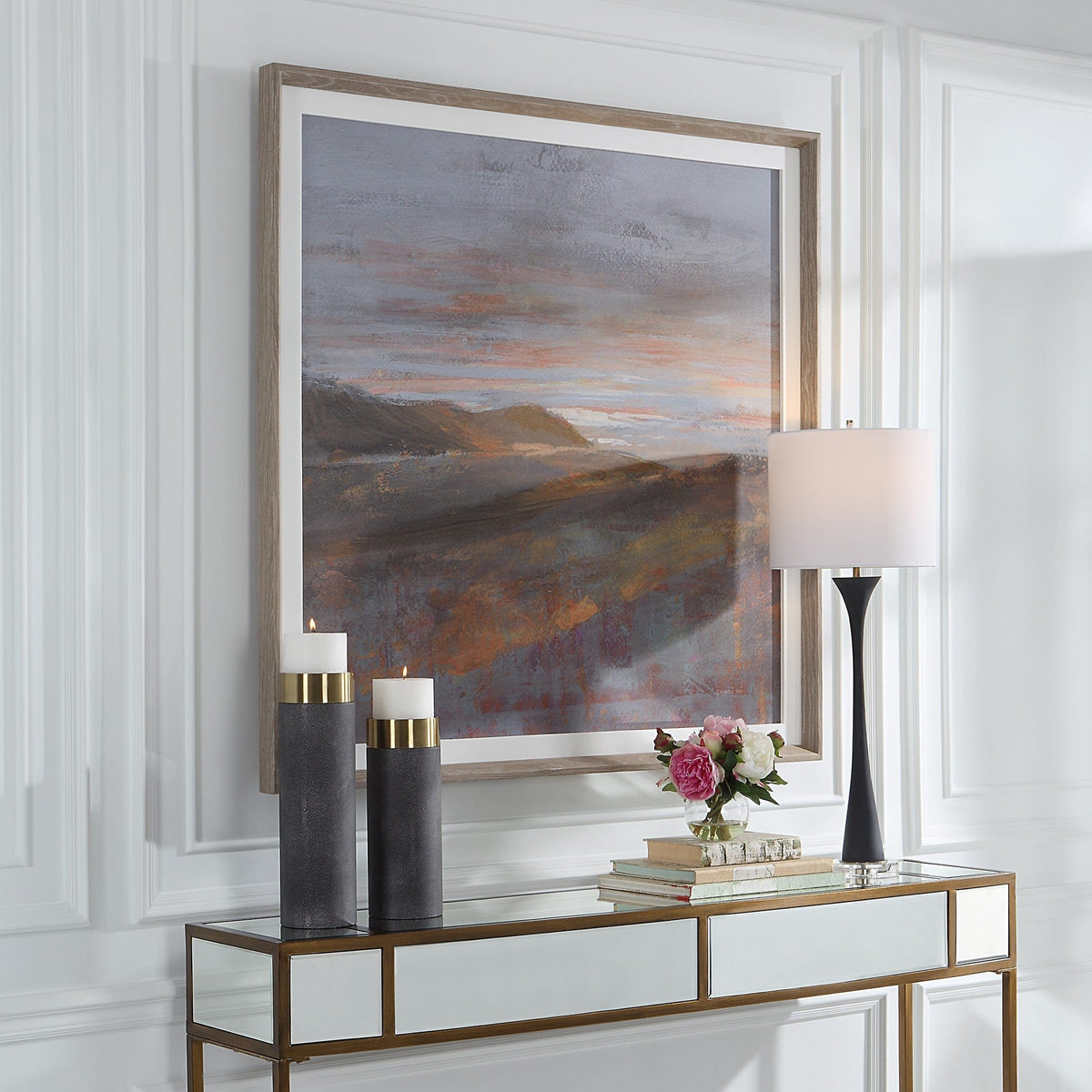 Uttermost Accessories Dawn On The Hills Framed Print House of Isabella UK