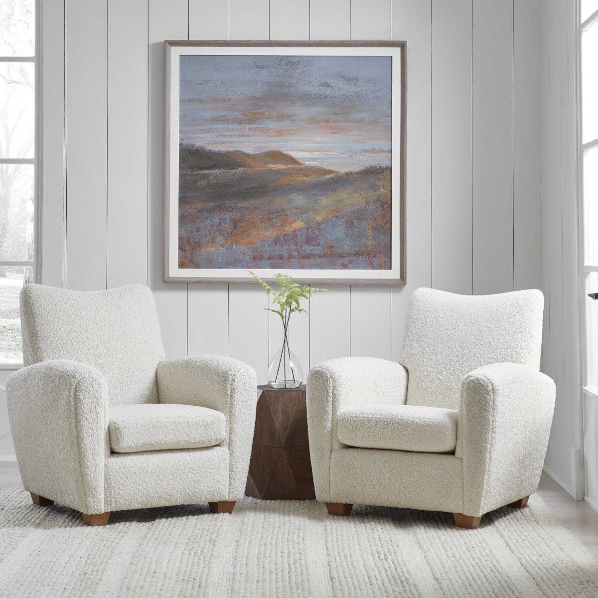 Uttermost Accessories Dawn On The Hills Framed Print House of Isabella UK