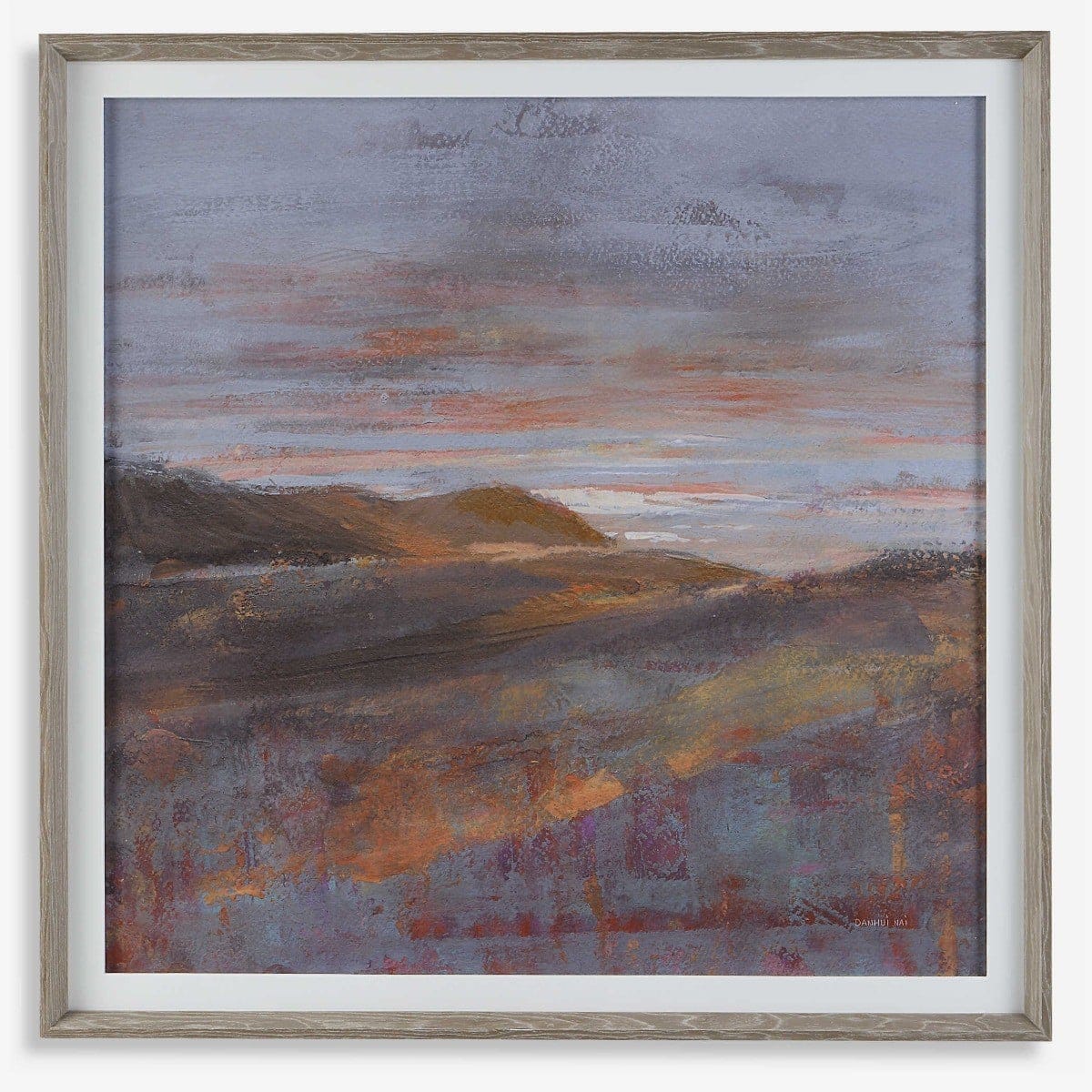 Uttermost Accessories Dawn On The Hills Framed Print House of Isabella UK
