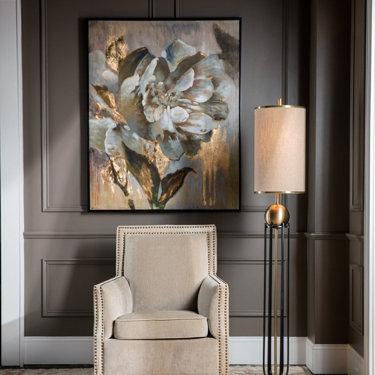Uttermost Accessories Dazzling Floral Art House of Isabella UK