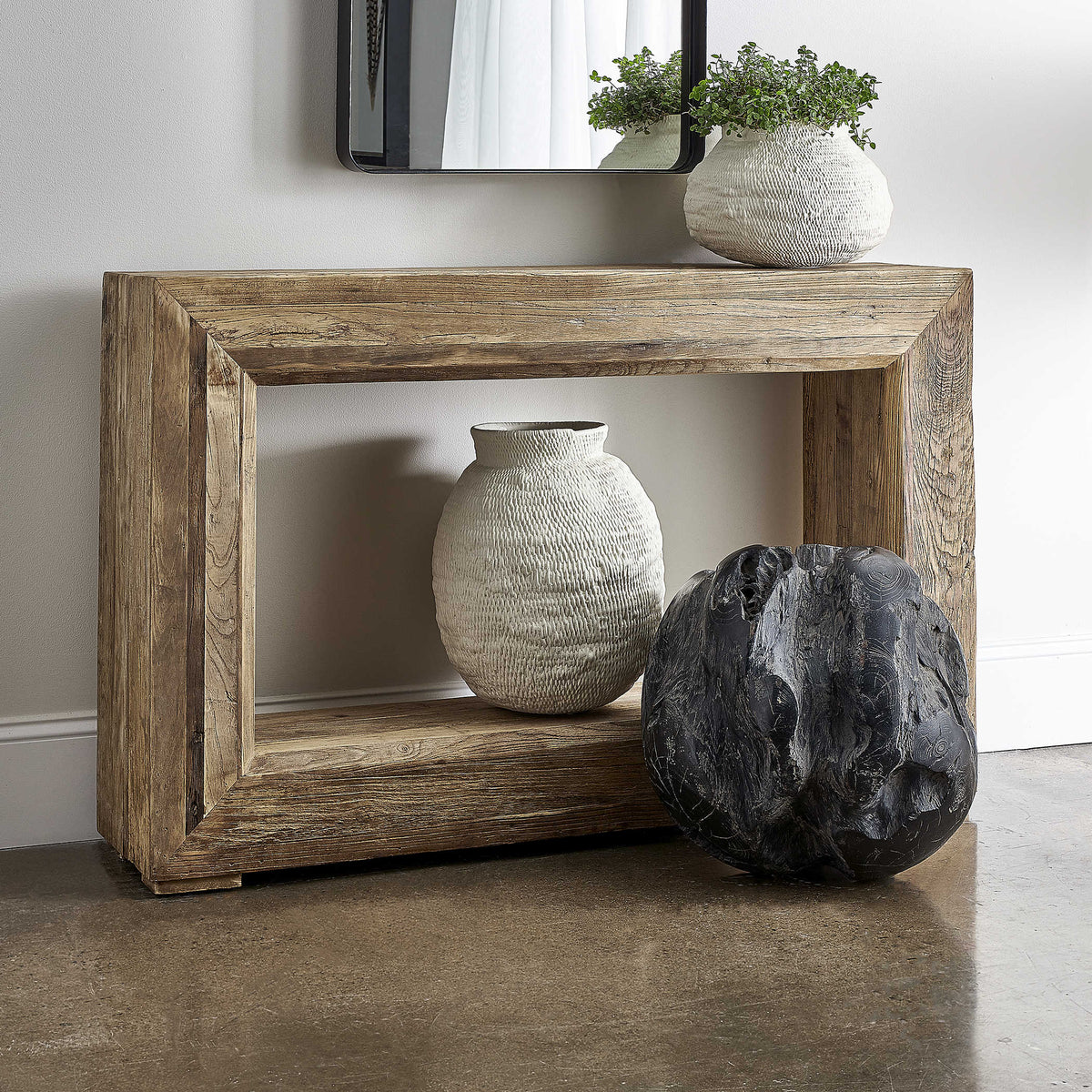 Uttermost Accessories Deco Teak Ball House of Isabella UK