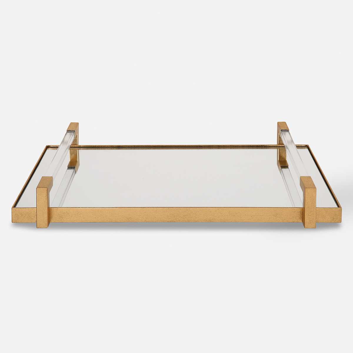 Uttermost Accessories Deki Tray - Gold House of Isabella UK