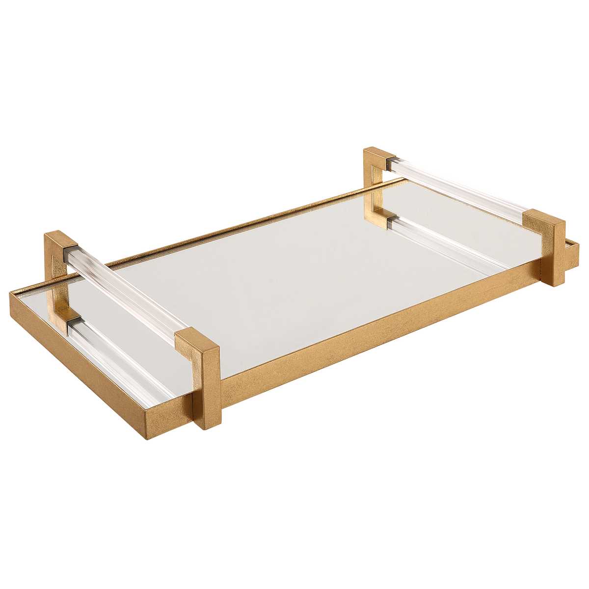 Uttermost Accessories Deki Tray - Gold House of Isabella UK
