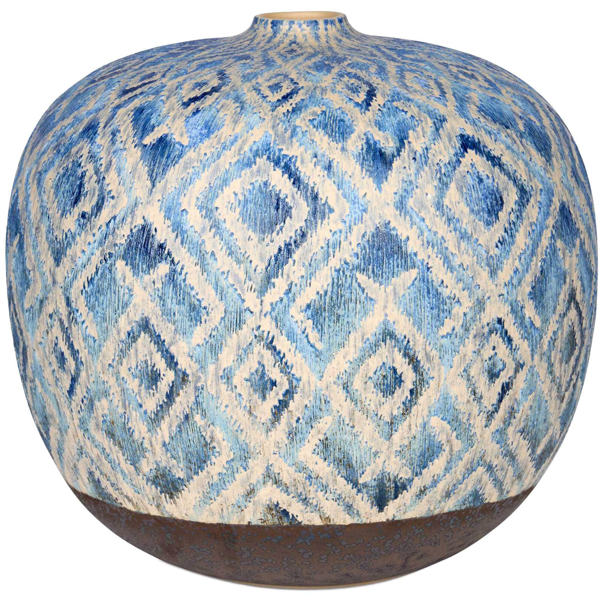 Uttermost Accessories Diamond Batik Vase House of Isabella UK