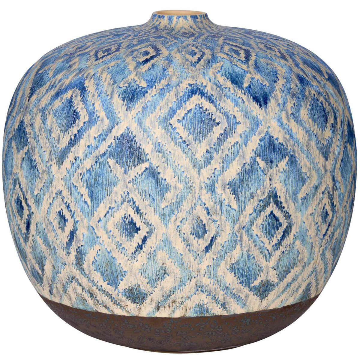 Uttermost Accessories Diamond Batik Vase House of Isabella UK