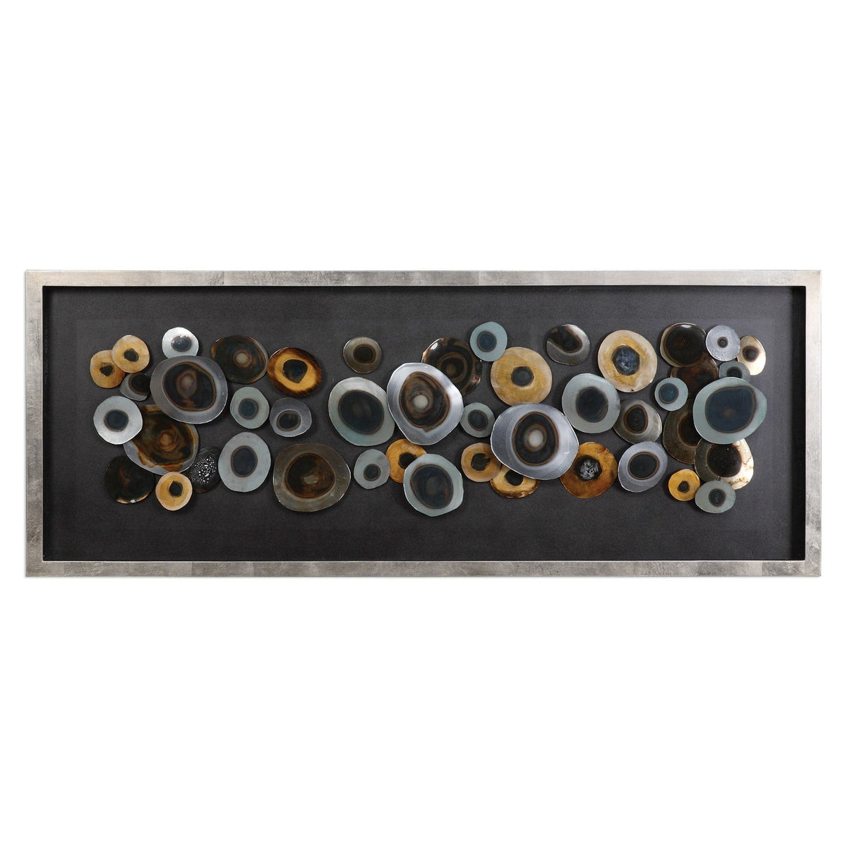 Uttermost Accessories Discs Silver Shadow Box House of Isabella UK