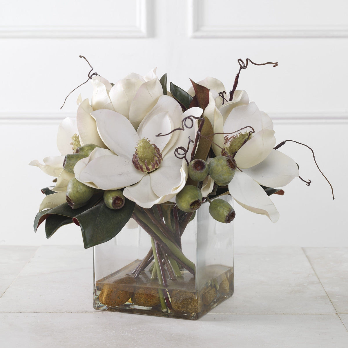 Uttermost Accessories Dobbins Magnolia Bouquet House of Isabella UK