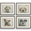 Uttermost Accessories Dog Days Framed Prints - Set of 4 House of Isabella UK
