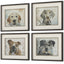 Uttermost Accessories Dog Days Framed Prints - Set of 4 House of Isabella UK