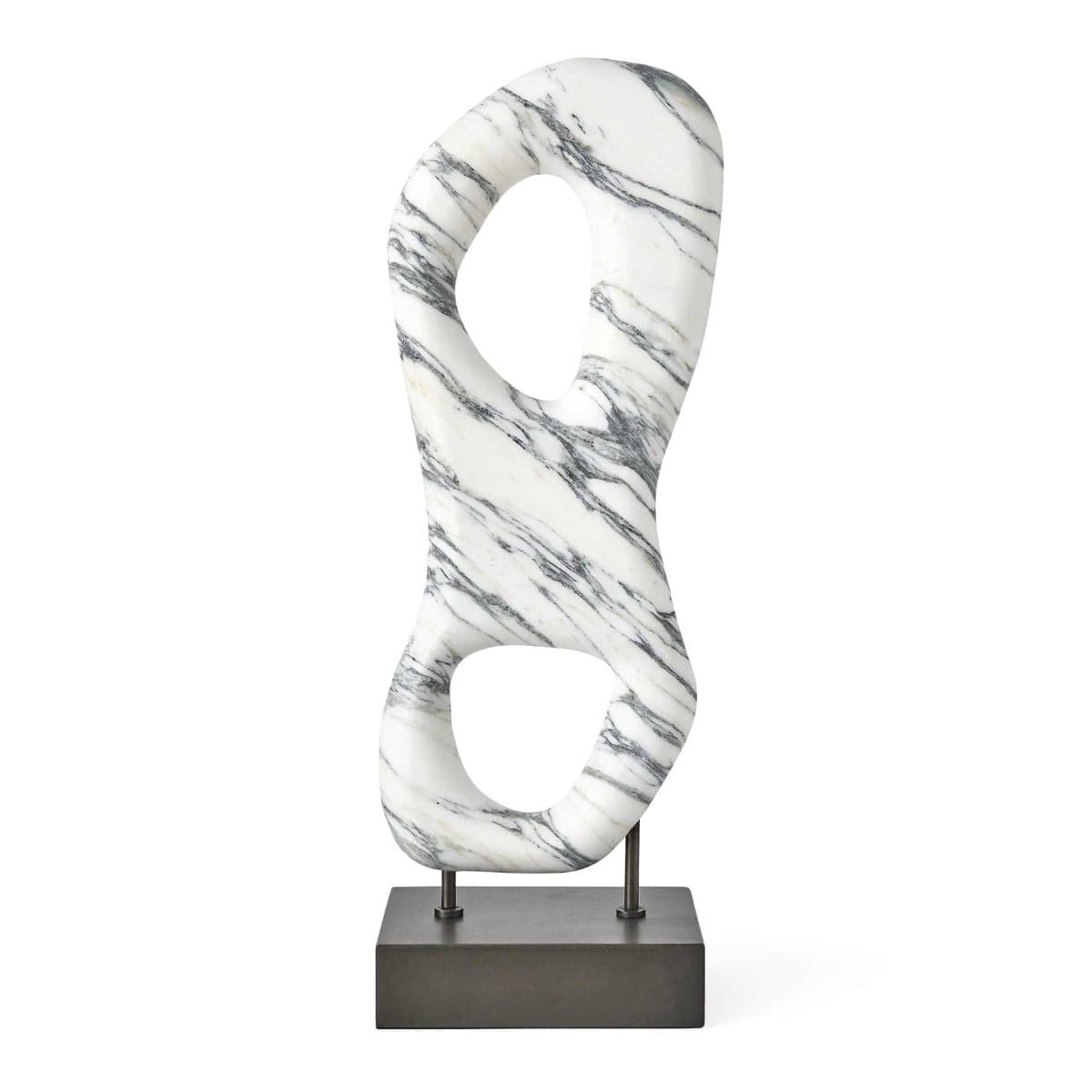 Uttermost Accessories Double Vision Black & White Marble Sculpture House of Isabella UK
