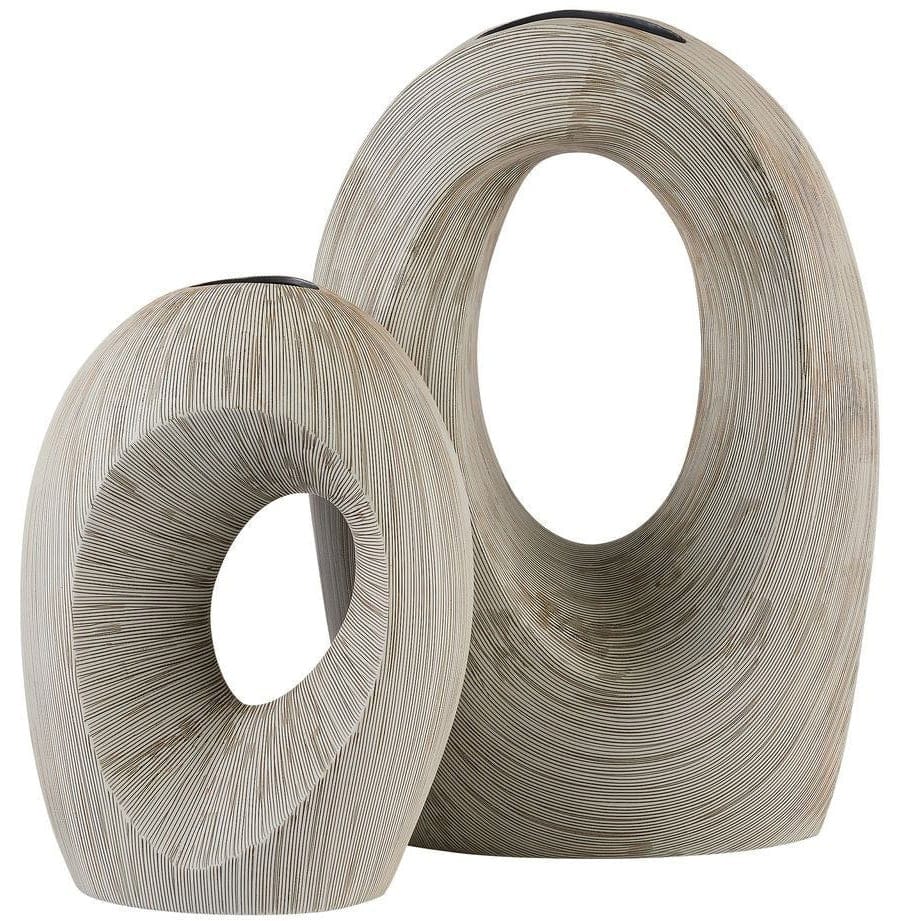 Uttermost Accessories Dual Portals Vases - Set of 2 House of Isabella UK