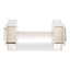 Uttermost Accessories Dumbbell Sculpture in Crystal House of Isabella UK