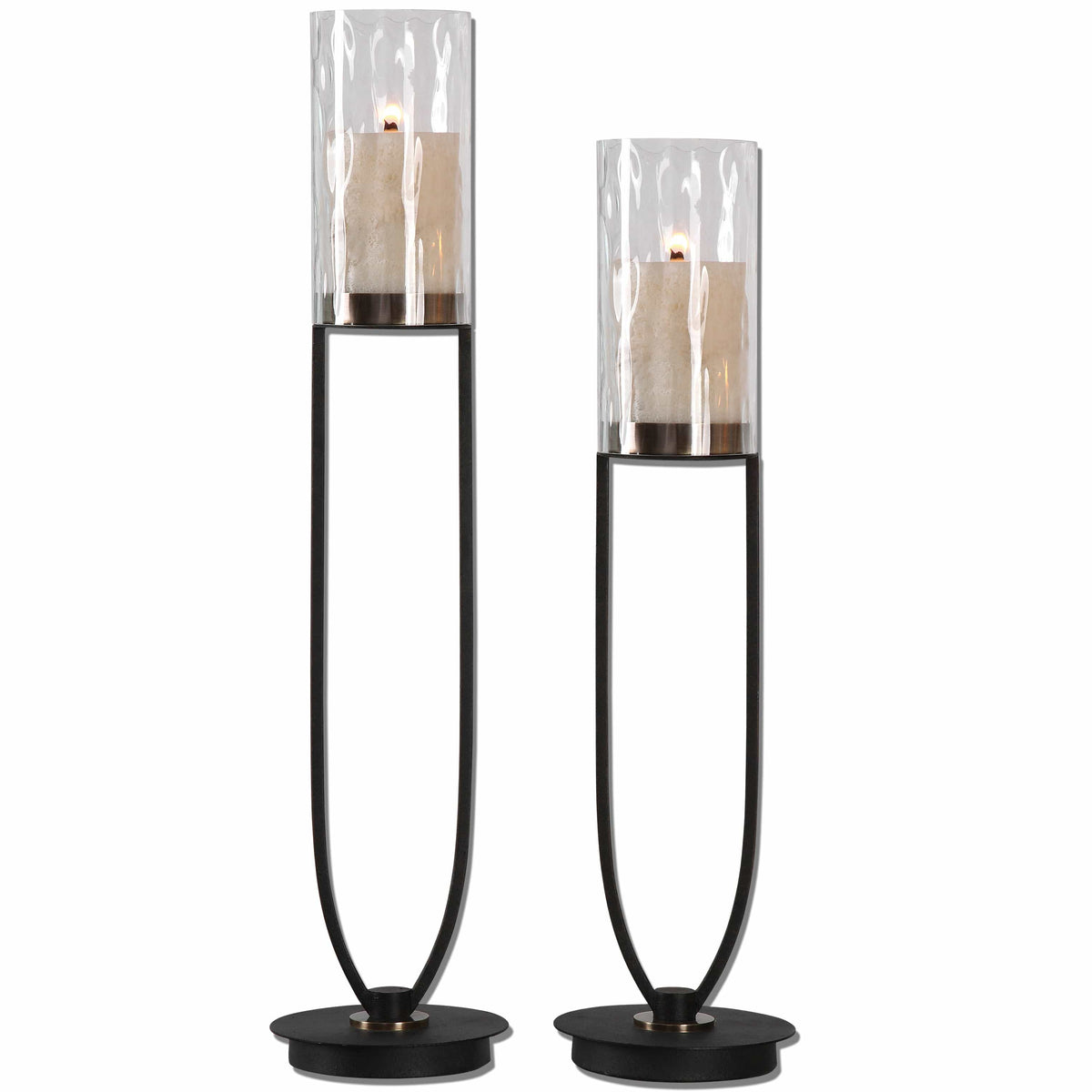 Uttermost Accessories Durga Iron Work Candleholders Set/2 House of Isabella UK