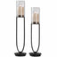 Uttermost Accessories Durga Iron Work Candleholders Set/2 House of Isabella UK