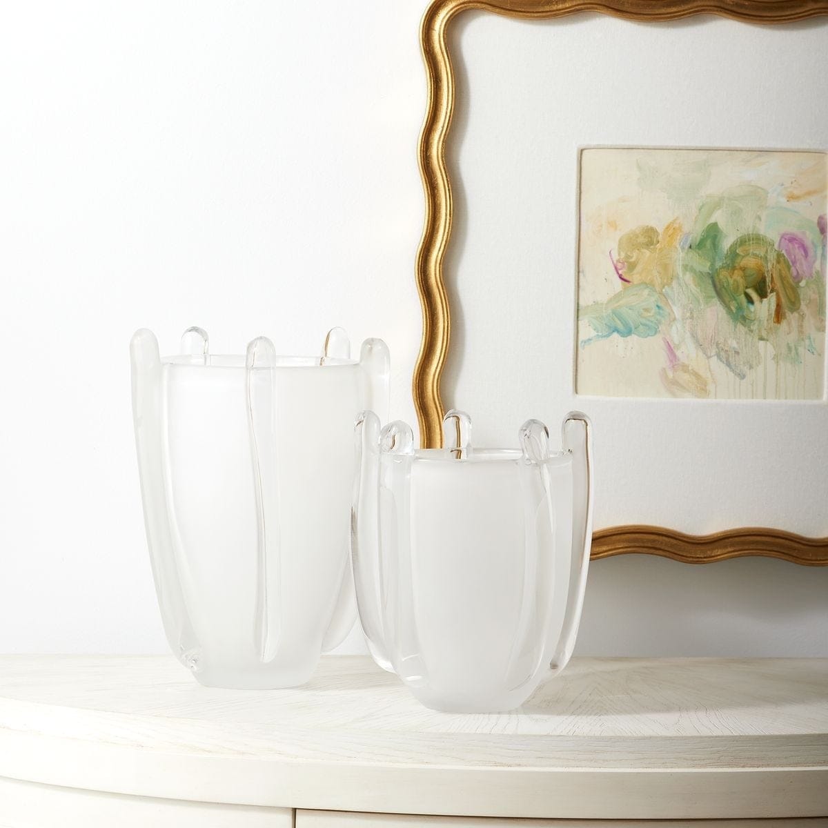 Uttermost Accessories Earn Your Stripes Vases - Set of 2 House of Isabella UK