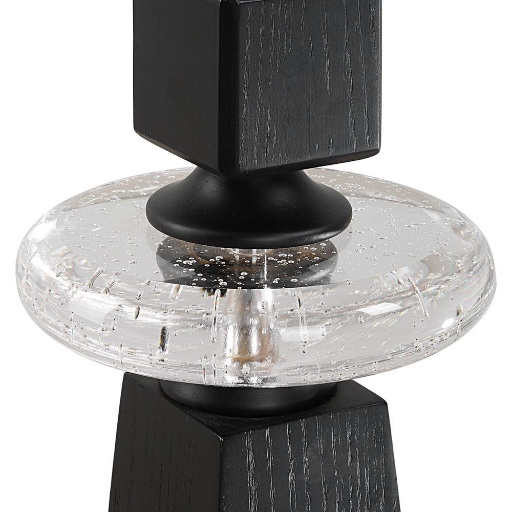 Uttermost Accessories Ebon Glow Candleholders Set of 2 House of Isabella UK