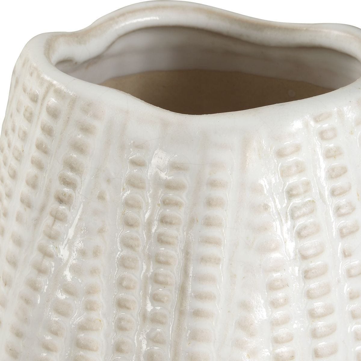 Uttermost Accessories Echo Ridge White Vases Set of 2 House of Isabella UK