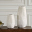 Uttermost Accessories Echo Ridge White Vases Set of 2 House of Isabella UK
